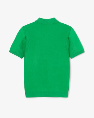 Polo de corte ajustado gráfico Runway
