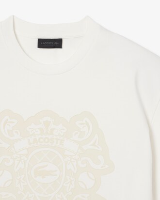 Camiseta con estampado de escudo Runway