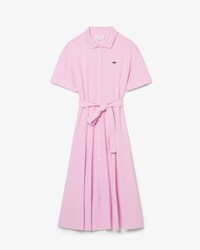 Vestido polo con vuelo de minipiqu&eacute;