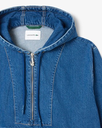 Chaqueta vaquera popover oversized