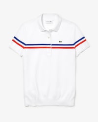 Polo MADE IN FRANCE slim fit algod&oacute;n rayas tricolores