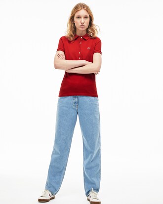 Polo Lacoste Slim Fit El&aacute;stico