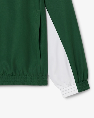 Chaqueta de ch&aacute;ndal deportiva con bloques de color