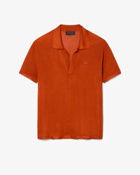 Polo de piqu&eacute; satinado de corte ajustado Runway