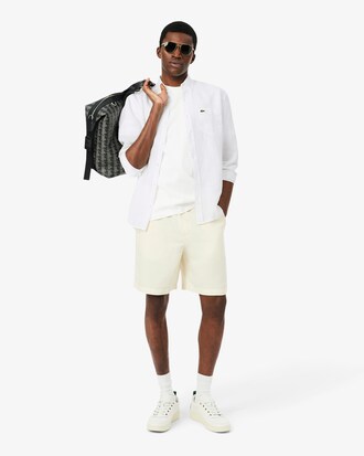 Camisa de lino de corte regular