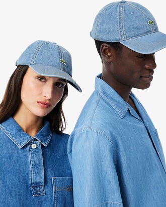 Gorra de denim de algod&oacute;n
