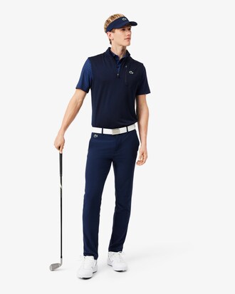 Chaleco de golf fino con media cremallera