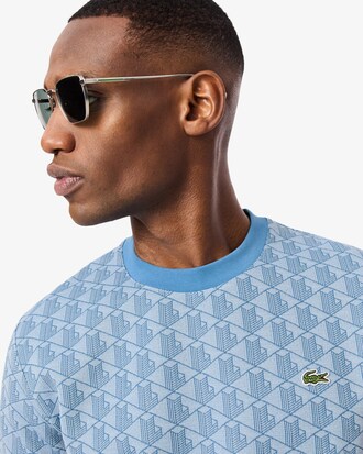 Camiseta de jacquard con monograma