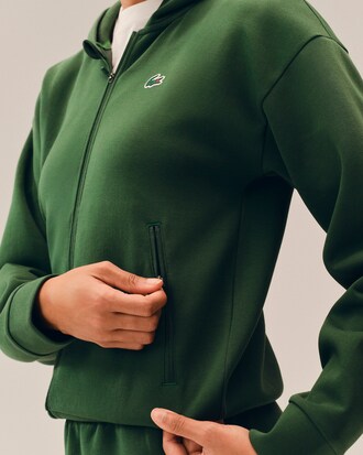 Sudadera deportiva el&aacute;stica de corte regular