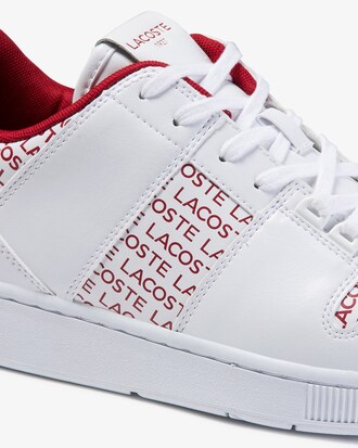 Zapatillas de hombre Thrill de piel en color a contraste