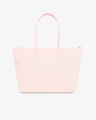 Bolso tote de petit piqu&eacute; Lacoste L.12.12 Concept grande