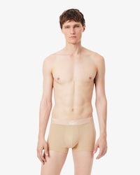 Pack de 3 calzoncillos tipo b&oacute;xer de punto jersey el&aacute;stico