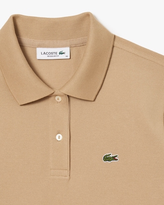 Polo de corte regular de petit piqué suave