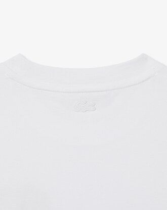 Camiseta de algodón con estampado floral