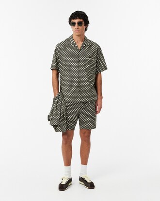 Camisa de manga corta de corte holgado