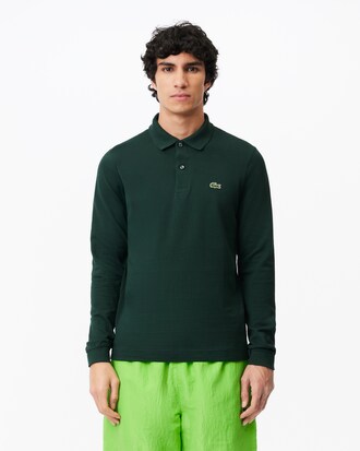 Vestido polo de manga larga de corte ajustado L.12.12