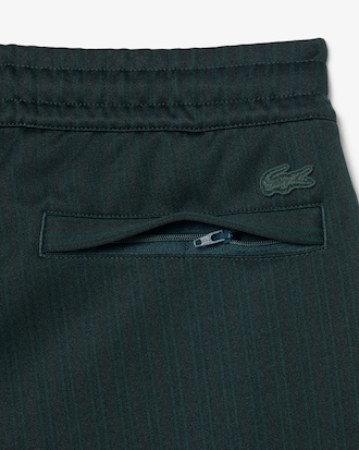 Pantal&oacute;n de ch&aacute;ndal de rayas de corte amplio