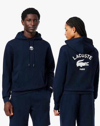 Sudadera con capucha estampada