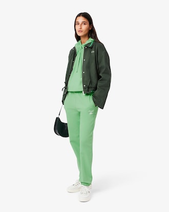 Pantalón de chándal de felpa con logotipo