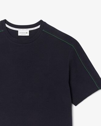 Camiseta texturizada de loungewear