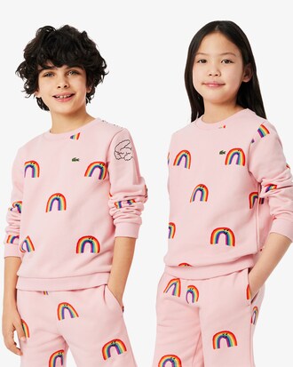 Sudadera de felpa estampada
