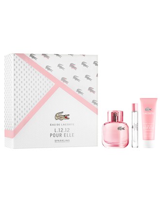 Giftset Eau de Lacoste L.12.12 Pour Elle Sparkling Eau de Toilette 50ml