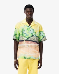 Camisa gráfica de corte holgado Runway