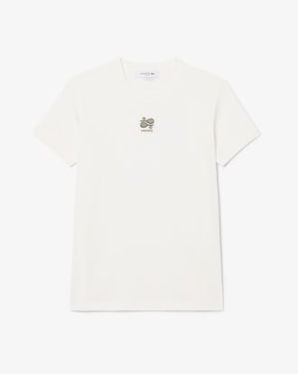Camiseta de punto jersey con bordado