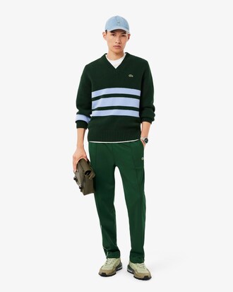 Bolsa con cierre de solapa Ossian de piel