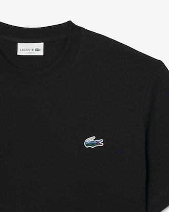 Camiseta de punto jersey grueso con cocodrilo con paisaje