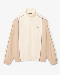 Chaqueta de ch&aacute;ndal hidr&oacute;fuga con bloques de color