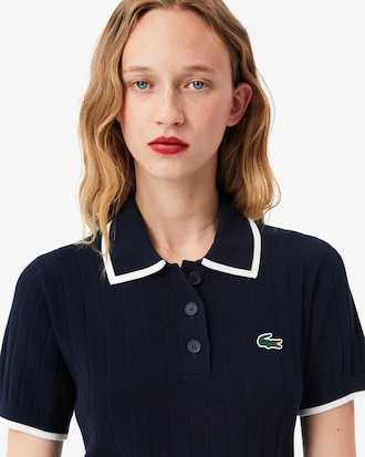 Jersey de golf de manga corta con cuello polo