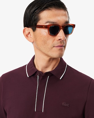Polo de manga larga y corte regular Paris