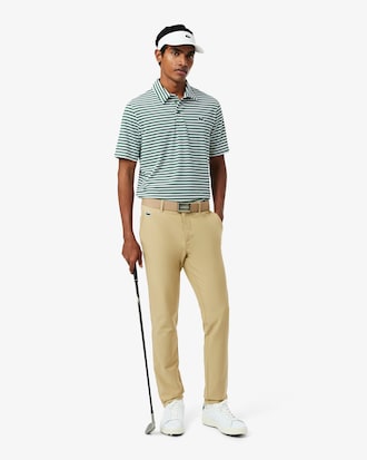 Polo de golf de rayas de corte regular Ultra Dry