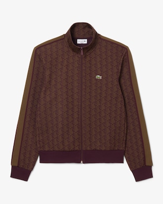 Chaqueta de ch&aacute;ndal con cremallera de jacquard Paris