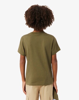 Camiseta de algod&oacute;n con bloques de color