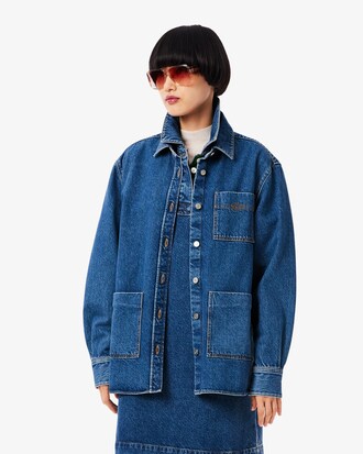 Sobrecamisa de denim oversized