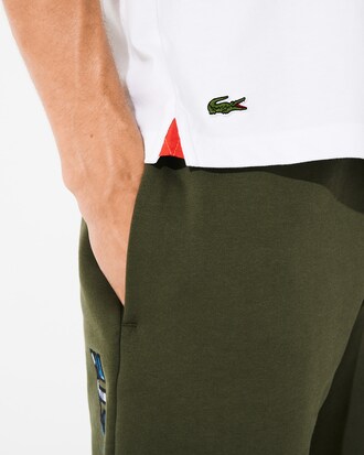 Camiseta de hombre Lacoste SPORT en algodón con estampado 3D