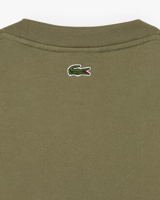 Camiseta distintiva de punto jersey de algodón