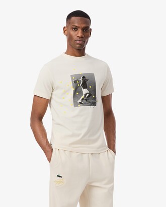 Camiseta gr&aacute;fica Lacoste Tennis x Novak Djokovic