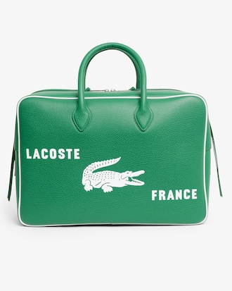 Bolsa de deporte de piel estampada grande Runway