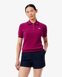 Jersey de golf de manga corta con cuello polo