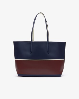 Bolso tote Anna color block reversible cremallera y bolsa el interior