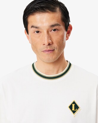 Camiseta de rayas con insignia fabricada en Francia