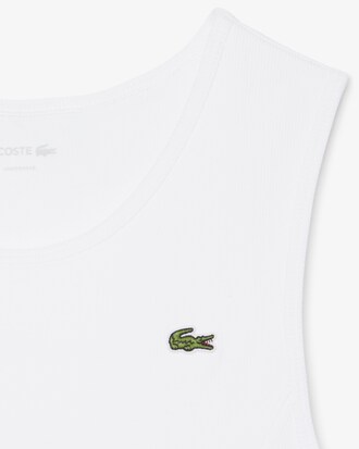 Bralette de algod&oacute;n de canal&eacute; el&aacute;stico