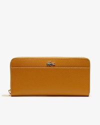 Cartera Chantaco piel piqu&eacute; bicolor cremallera