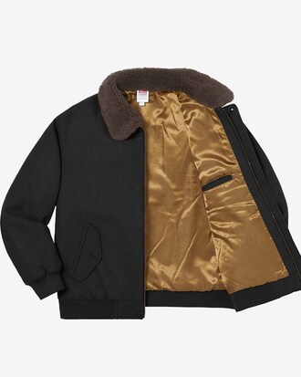 Chaqueta b&oacute;mber unisex Lacoste x Supreme&reg; en lana