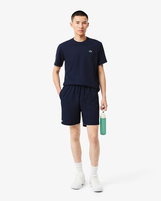 Pantal&oacute;n corto de tenis de tafet&aacute;n de rombos ligero