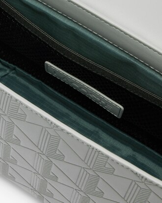 Bolso con solapa Nomogramme de piel