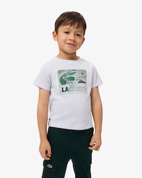 Camiseta de algod&oacute;n con estampado gr&aacute;fico